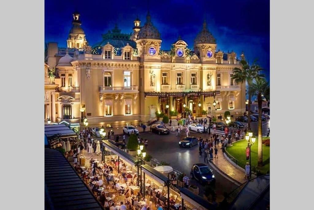 Monaco A 300M Du Casino - Grand Studio Avec Piscine 博索莱伊 外观 照片